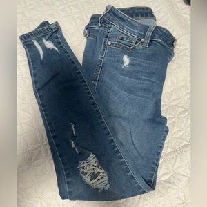 Celebrity pink ankle cropped jeans size 3/26